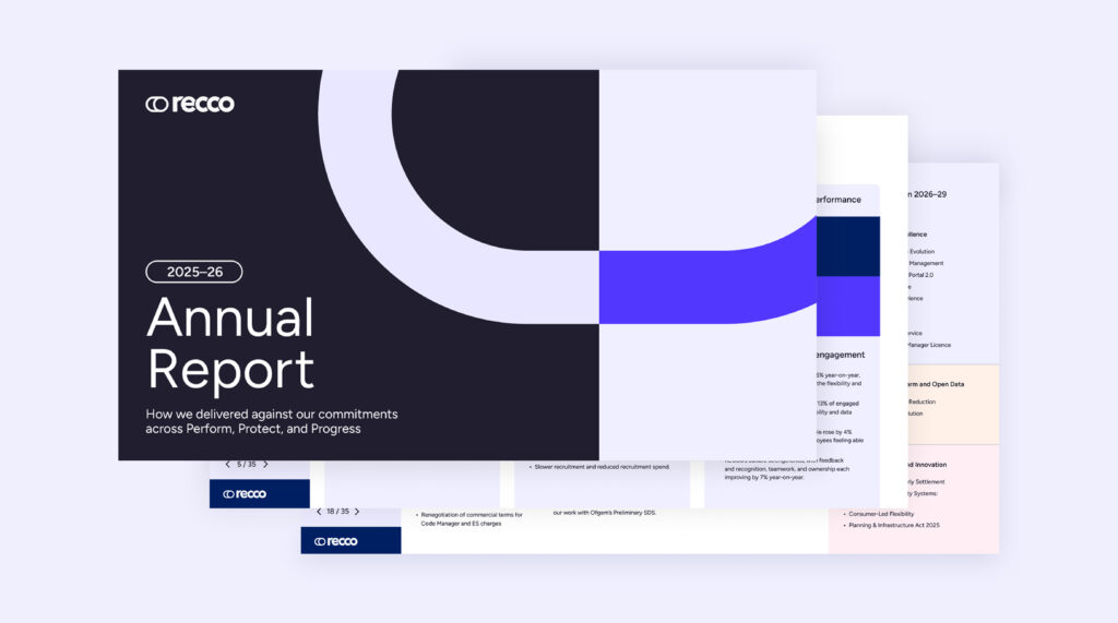 Image of RECCo's 2025-26 Report